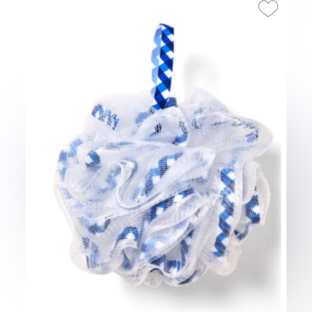 Bath and Body Works Blue Gingham
Loofah Bath Sponge